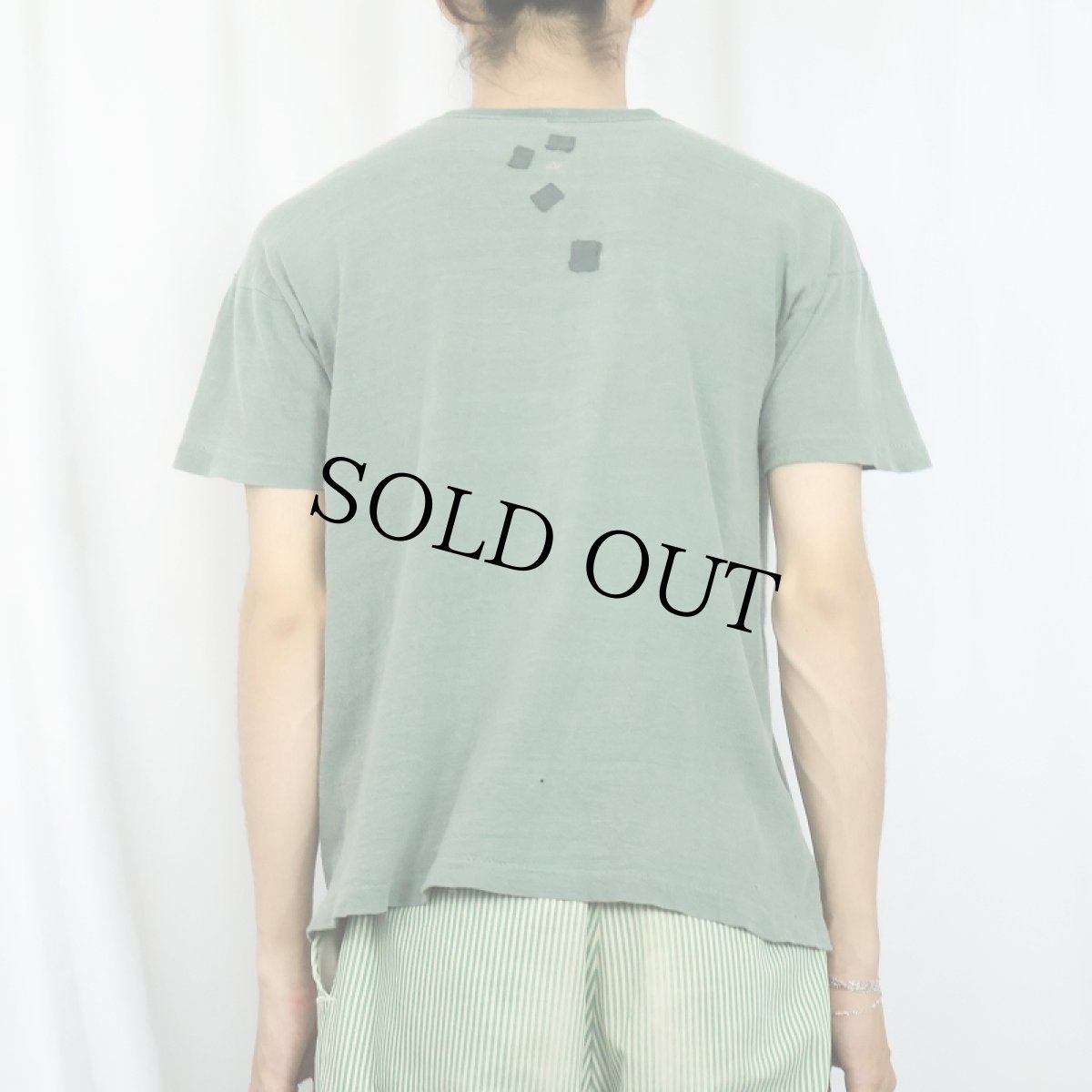 画像3: 60's Champion C中ランタグ "D" プリントTシャツ (3)