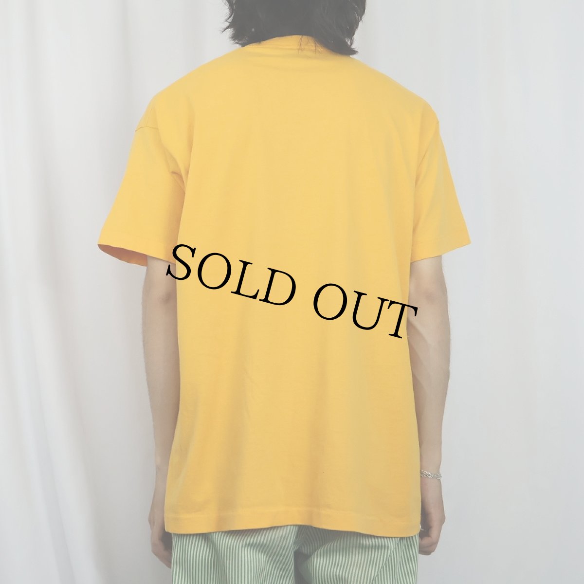 画像3: 90's STARWARS USA製 "WHEN THE LIGHTS GO OUT..." パロディプリントTシャツ XL (3)