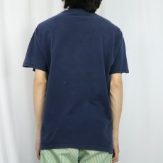 画像3: 90's THE DANCING BABY "Strike a Pose" イラストプリントTシャツ NAVY L (3)