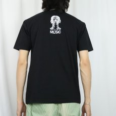 画像4: "THE COLOR OF MUSIC" プリントTシャツ BLACK L (4)