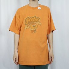 画像2: "Cheetos" お菓子メーカー キャラクタープリントTシャツ XL (2)