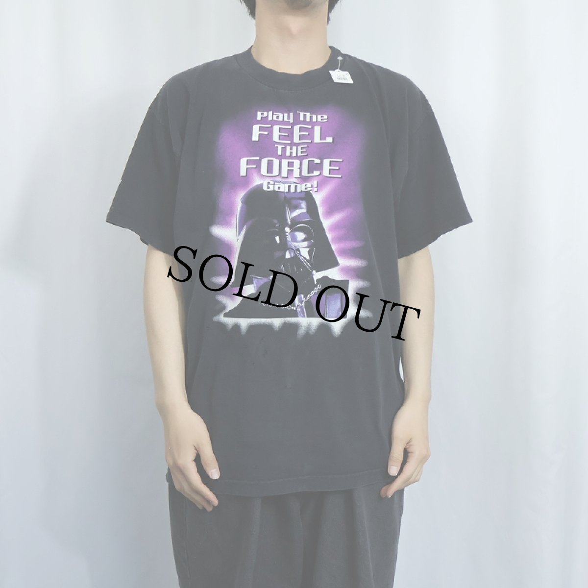 画像2: STAR WARS × TACO BELL "DARTH VADER" SF映画プリントＴシャツ BLACK XL (2)