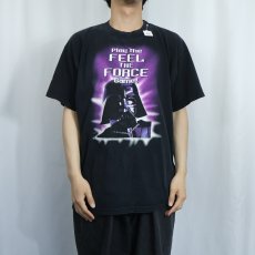 画像2: STAR WARS × TACO BELL "DARTH VADER" SF映画プリントＴシャツ BLACK XL (2)