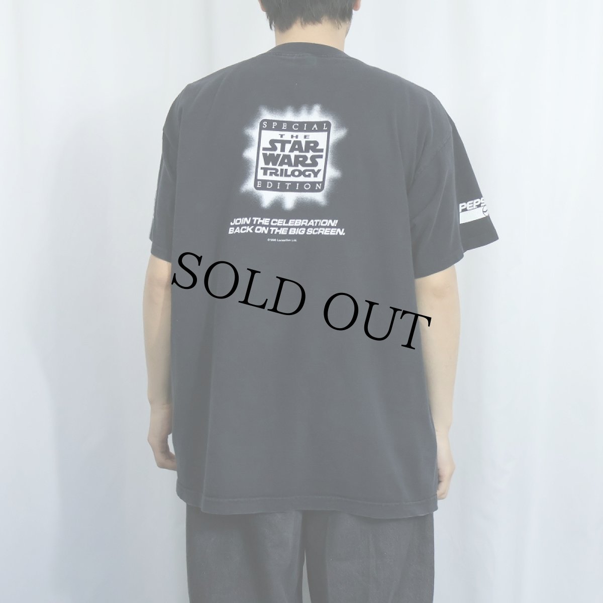 画像3: STAR WARS × TACO BELL "DARTH VADER" SF映画プリントＴシャツ BLACK XL (3)