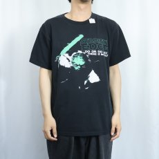 画像2: STAR WARS "YODA" SF映画プリントＴシャツ BLACK L (2)