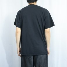 画像3: STAR WARS "YODA" SF映画プリントＴシャツ BLACK L (3)