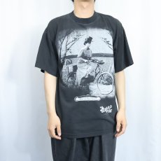 画像2: 90's STANLEY DESANTIS USA製 "The Wizard of Oz Miss Almira Gulch" ミュージカル映画プリントTシャツ BLACK L (2)