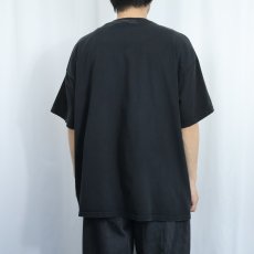 画像3: 2001 Lara Croft: Tomb Raider × TACOBELL アクション映画プリントTシャツ BLACK  (3)