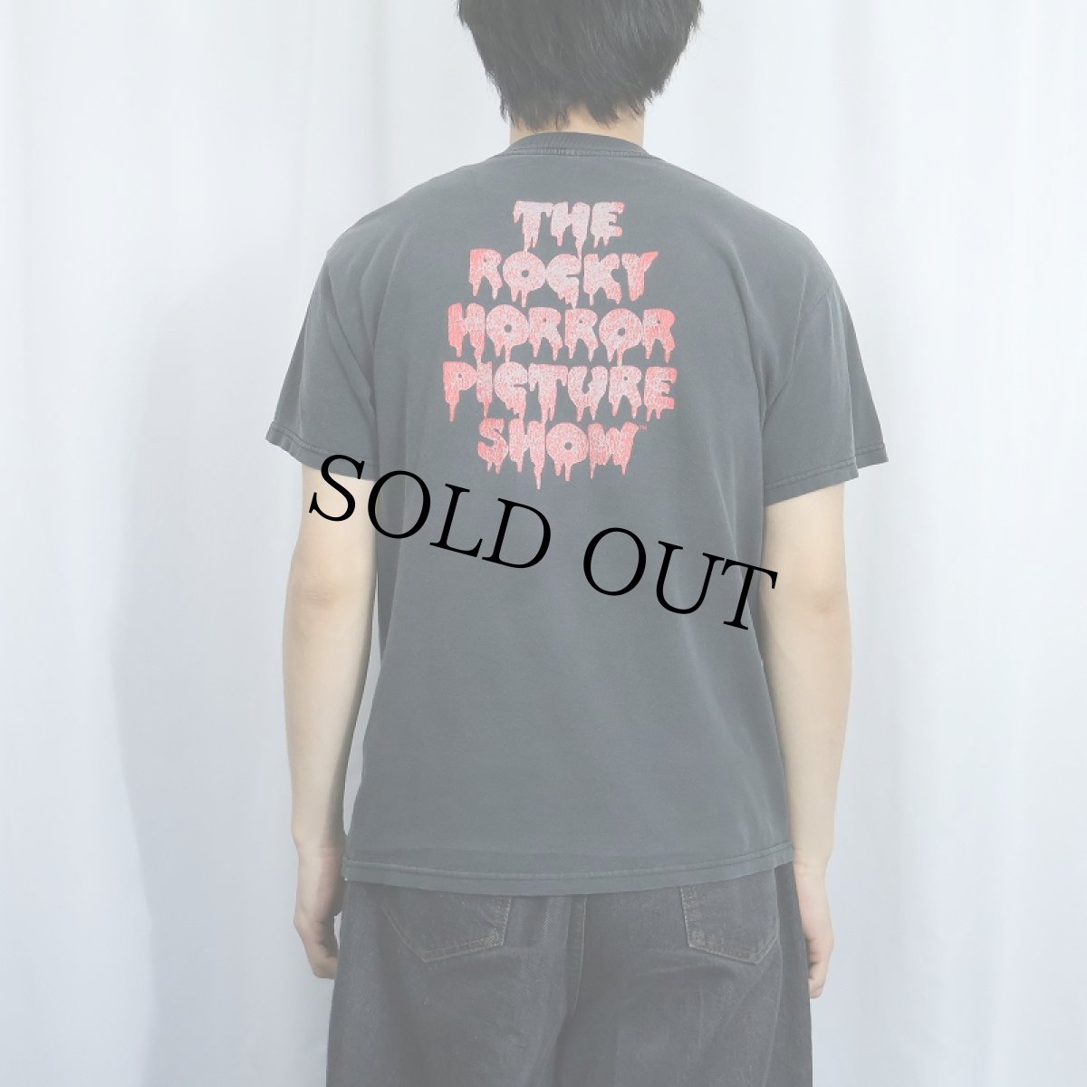 画像4: THE ROCKY HORROR PICTURE SHOW ホラー映画プリント BLACK (4)
