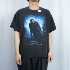 画像2: 2008 The Dark Knight "JOKER" 映画プリントTシャツ BLACK (2)