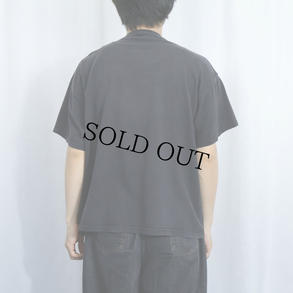 画像3: 2008 The Dark Knight "JOKER" 映画プリントTシャツ BLACK (3)