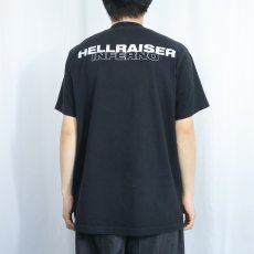 画像4: Hellraiser ホラー映画プリントTシャツ BLACK  (4)