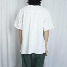 画像3: 2000's NIKE USA製 ロゴ刺繍 Ｔシャツ XL (3)