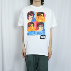 画像2: 90's Austin Powers "Andy Warhol" アートパロディ 映画プリントTシャツ XL (2)
