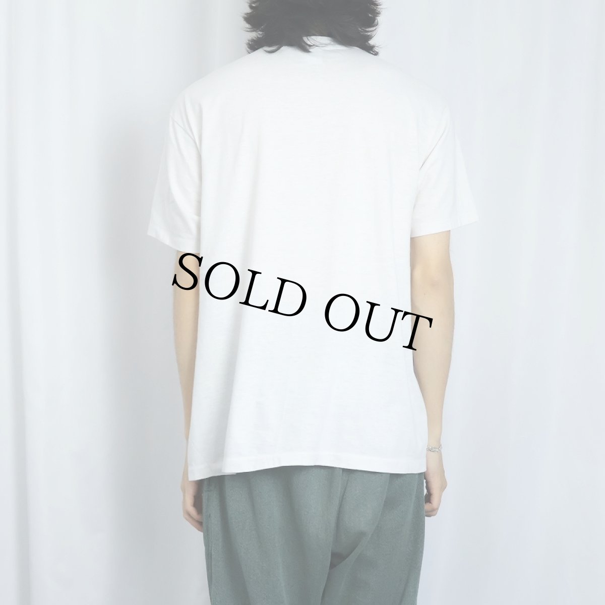 画像3: 【SALE】 80's USA製 "神風" 日の丸プリントTシャツ XL (3)