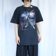 画像2: 2000's SAMURAI DEEPER KYO アニメプリントTシャツ BLACK XL (2)