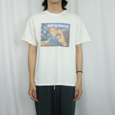 画像2: 2000's Glenn Beck's Rally for America パロディプリントTシャツ M (2)