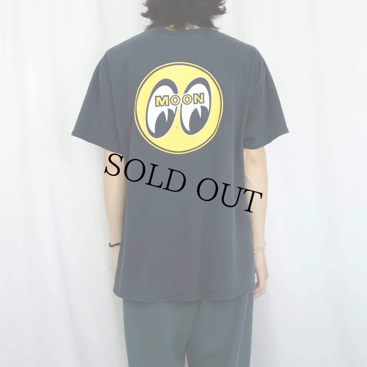 画像4: MOONEYES ロゴプリントTシャツ BLACK XL (4)