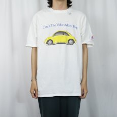 画像2: Farmers Insurance Group "Volkswagen Beetle" 車プリントTシャツ XL (2)