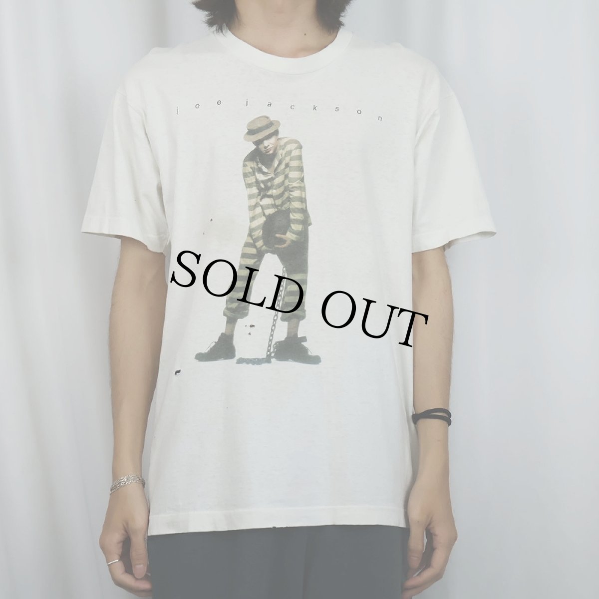 画像3: 90's Joe Jackson USA製 "Laughter & Lust" ミュージシャンプリントTシャツ L (3)