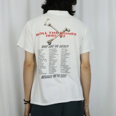 画像4: 90's Rush USA製 "ROLL THE BONES 1991-92" プログレッシブ・ロックバンド Tシャツ L (4)