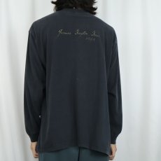画像4: 90's James Taylor ミュージシャンツアープリントロンT BLACK (4)