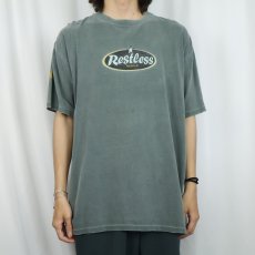 画像2: 90's Restless Records レコードレーベルプリントTシャツ  (2)