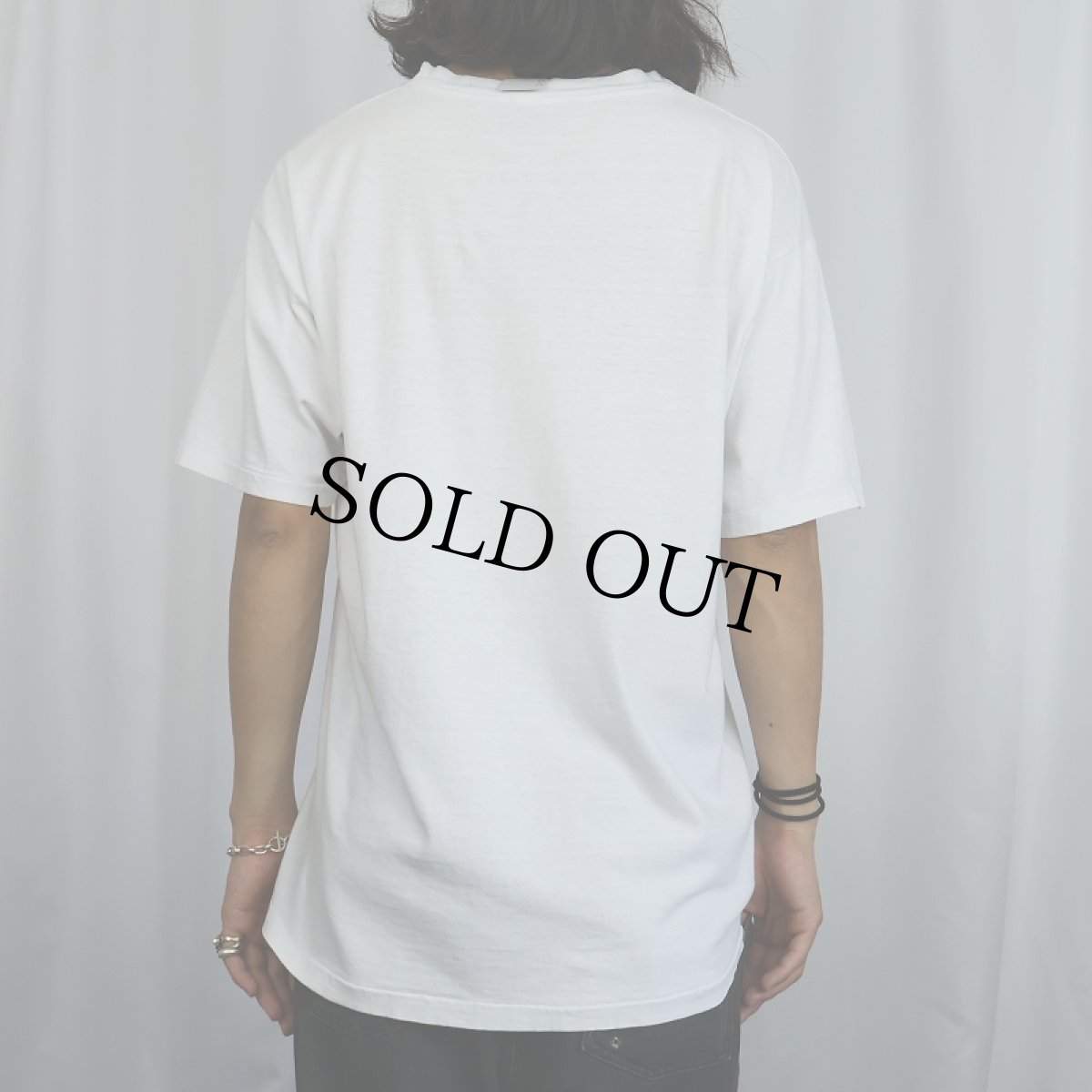 画像3: 90's BADBOB "JUST SAY NO TO DECAF!" アートプリントTシャツ L (3)