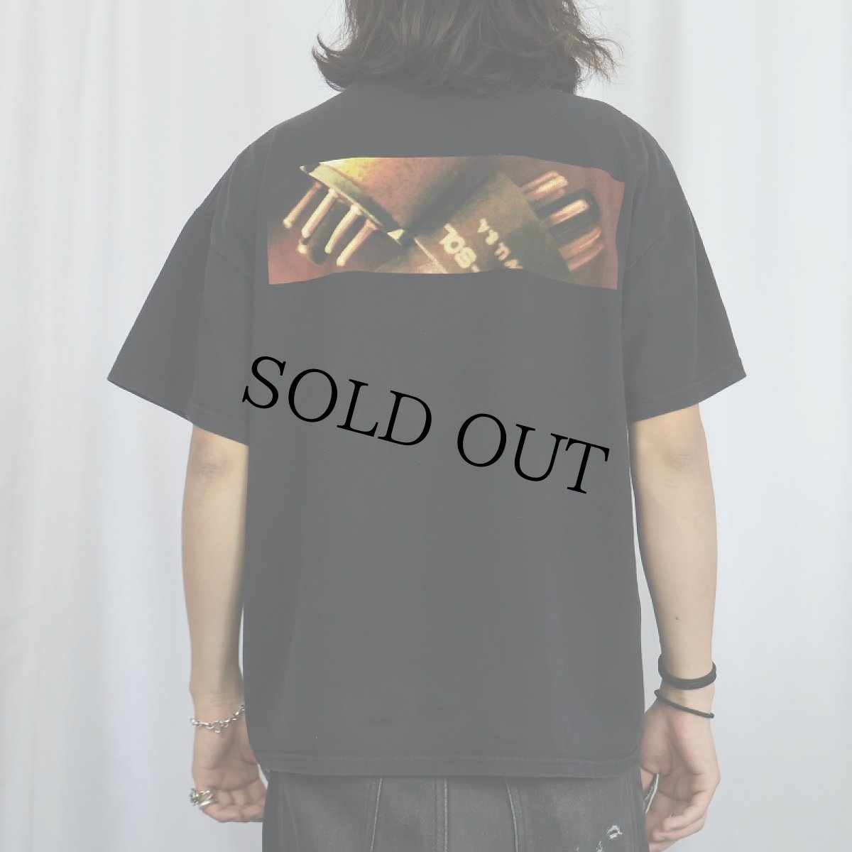 画像4: The Dillinger Escape Plan "Calculation Infinity" ハードコアバンドプリントTシャツ BLACK L (4)