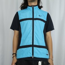 画像2: NIKE CLIMA-FIT ロゴ刺繍 ソフトシェルジップベスト M (2)