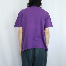 画像3: 90's 20/20 SPORT USA製 無地ポケットTシャツ L (3)
