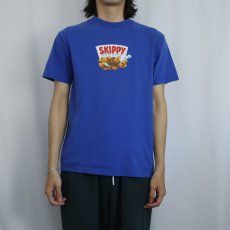 画像2: 90's SKIPPY USA製 ピーナッツバターブランド ロゴプリントTシャツ XL (2)