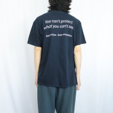 画像3: TriGeo Network Security "What's in your network?" プリントTシャツ BLACK L (3)