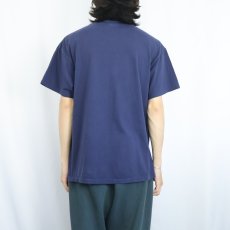 画像3: "BOOBIES MAKE ME SMILE" スマイルプリント ジョークTシャツ NAVY XL (3)