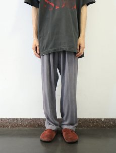 画像2: 50's〜 2タック レーヨン混 スラックス W32 (2)