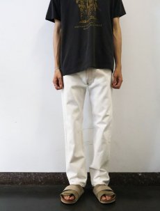 画像3: 90's Levi's 501 USA製 ホワイトデニムパンツ W31 (3)