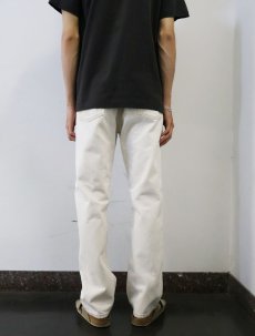 画像4: 90's Levi's 501 USA製 ホワイトデニムパンツ W31 (4)