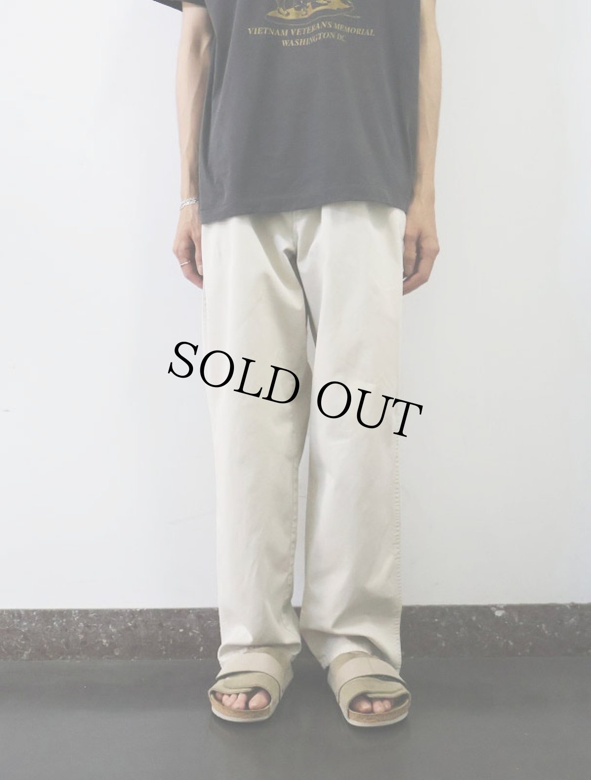 画像2: 90's POLO Ralph Lauren USA製 2タックチノトラウザーズ W34 (2)