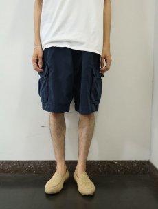 画像2: POLO Ralph Lauren コットンカーゴショーツ NAVY W38 (2)
