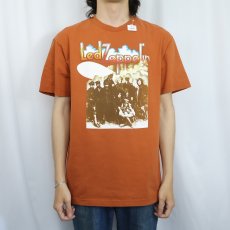 画像2: Led Zeppelin "Led Zeppelin II" ロックバンドアルバムプリントTシャツ L (2)