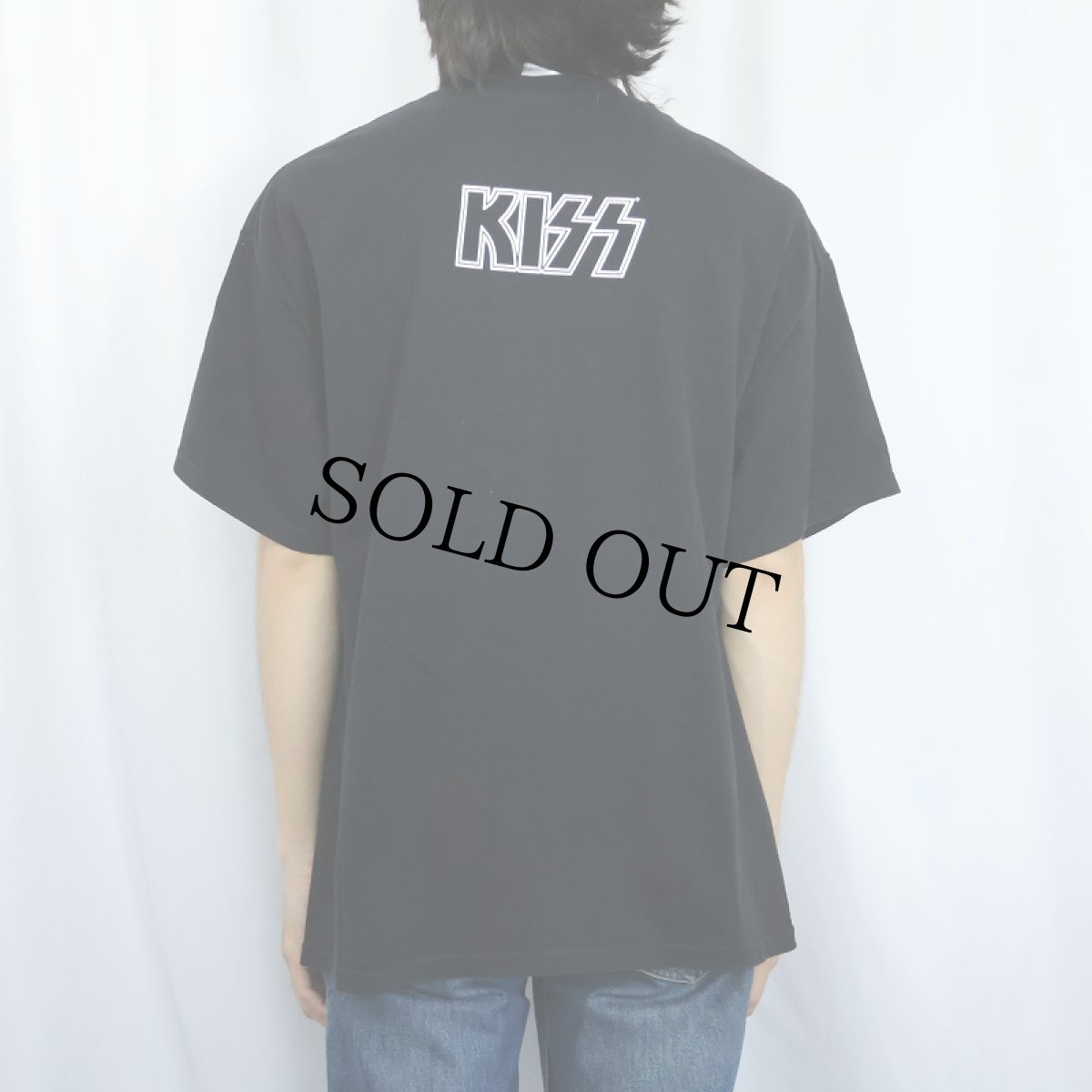 画像3: 2000's KISS "Gene Simmons" ヘヴィメタルバンド プリントTシャツ BLACK XL (3)