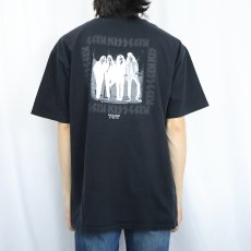 画像4: 90's KISS USA製 ヘヴィメタルバンドプリントTシャツ BLACK XL (4)