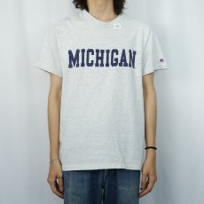 画像2: 90's Champion USA製 "MICHIGAN" プリントTシャツ M (2)