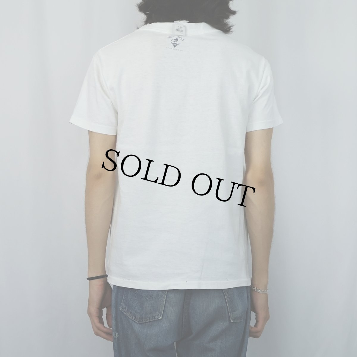 画像3: 【SALE】 90's SEA DOG USA製 フラミンゴプリントTシャツ M (3)