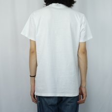 画像3: 90's OUT OF OUR HEADS USA製 "BORN TO BE WILD!" イラストプリントTシャツ L (3)