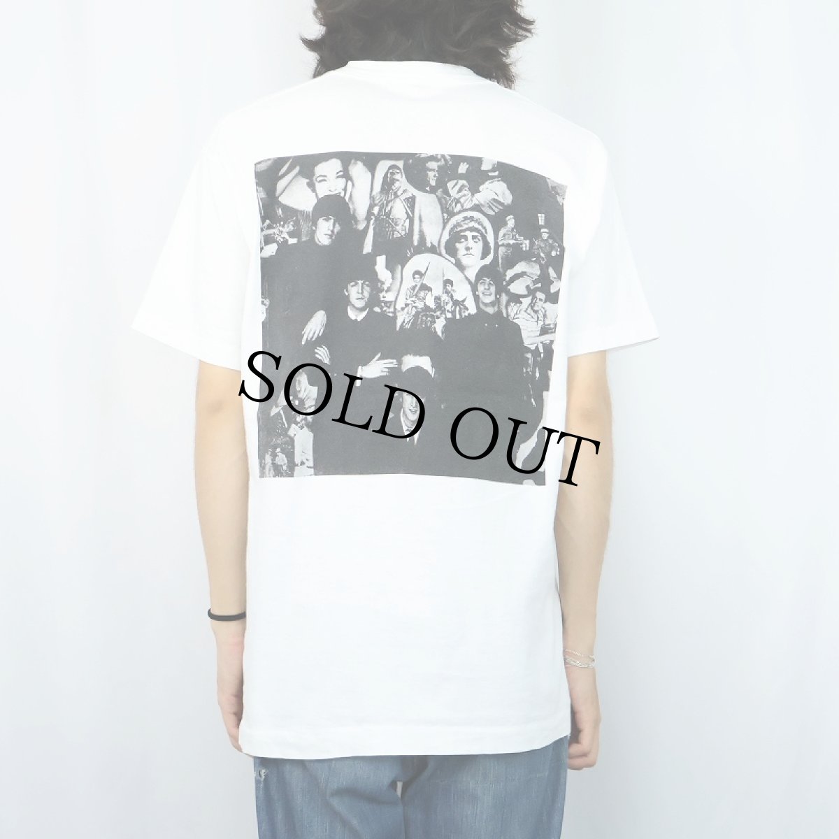 画像4: 90's THE BEATLES USA製 "BEATLES FOR SALE" ロックバンド アルバムプリントTシャツ L (4)