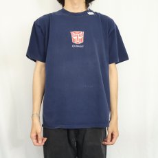 画像2: Transformers "Old skool" アニメプリントTシャツ NAVY XL (2)