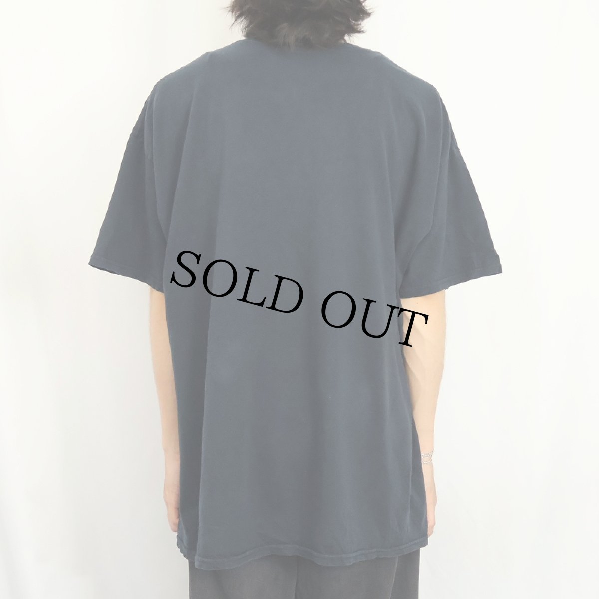 画像3: 90's THE INVISIBLE MAN "THINK OF THE OPTIONS" ホラー映画プリントTシャツ BLACK 2XL (3)