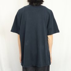 画像3: 90's THE INVISIBLE MAN "THINK OF THE OPTIONS" ホラー映画プリントTシャツ BLACK 2XL (3)