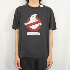 画像2: 90's GHOSTBUSTERS ロゴプリント 映画Tシャツ BLACK (2)